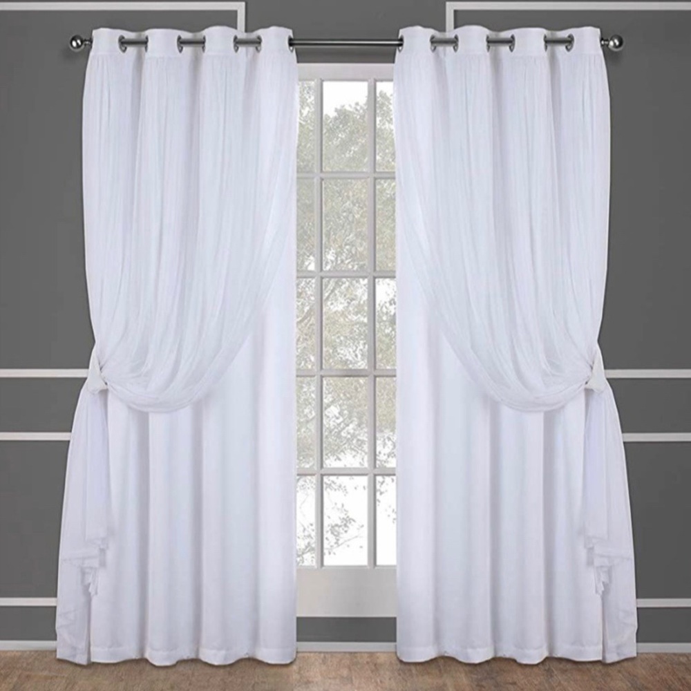 Catarina Drapes w/Sheer Window Panels, 2-piece